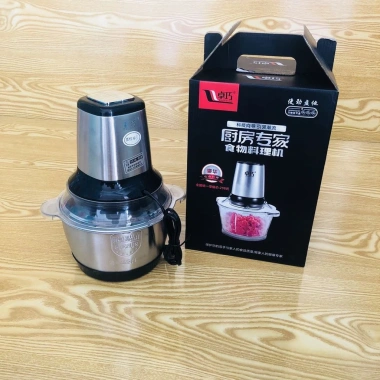 Máy Xay Thịt Cối Inox 4 Lưỡi 200W Đa Năng Xay Thịt Tỏi Rau Củ Giá Ưu Đãi 109.760