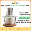 Máy xay thịt cối inox Bear QSJ-Y03N1 2L 300W Bảo hành 12 tháng giá chỉ 445.000đ 2