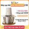 Máy xay thịt cối inox Bear QSJ-Y03N1 2L 300W Bảo hành 12 tháng giá chỉ 445.000đ 10