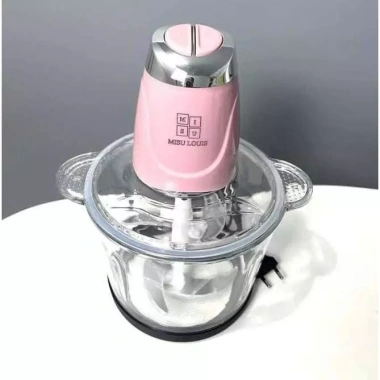Máy xay thịt cối thủy tinh Misu Louis MS-002 3.5L lưỡi dao inox 4 cánh - Giá ưu đãi 249.000₫