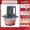 Máy xay thịt Cối Thuỷ Tinh Sunhouse SHD5.403 – 3 chế độ xay siêu nhuyễn, bảo hành 12 tháng