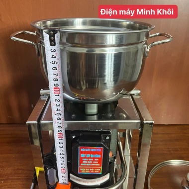 Máy xay thịt công nghiệp 1.100W nồi inox 23.5cm công suất lớn, dây lõi đồng 100% 7