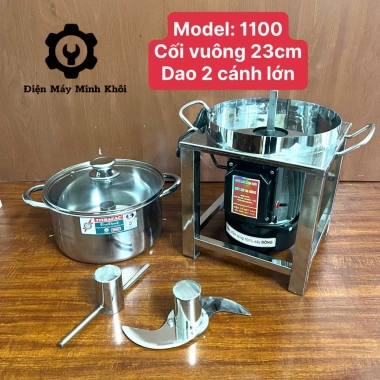 Máy xay thịt công nghiệp 1.500W cối tháo rời đa năng, làm chà bông 1.100W, xay pate, hành, xả, ớt - Giá 1.779.000đ 3 Máy xay thịt công nghiệp 1.500W cối tháo rời đa năng, làm chà bông 1.100W, xay pate, hành, xả, ớt - Giá 1.779.000đ 3