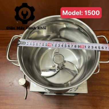 Máy xay thịt công nghiệp 1.500W cối tháo rời đa năng, làm chà bông 1.100W, xay pate, hành, xả, ớt - Giá 1.779.000đ 5 Máy xay thịt công nghiệp 1.500W cối tháo rời đa năng, làm chà bông 1.100W, xay pate, hành, xả, ớt - Giá 1.779.000đ 5