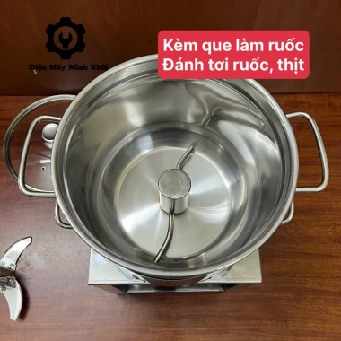 Máy xay thịt công nghiệp 1.500W cối tháo rời đa năng, làm chà bông 1.100W, xay pate, hành, xả, ớt - Giá 1.779.000đ 9 Máy xay thịt công nghiệp 1.500W cối tháo rời đa năng, làm chà bông 1.100W, xay pate, hành, xả, ớt - Giá 1.779.000đ 9