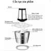 Máy xay thịt đa năng 250W cối inox304 - 4 lưỡi dao sắc bén, lỗi 1 đổi 1 - 145.000₫ 6