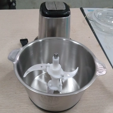 Máy Xay Thịt Đa Năng 2L Cầm Tay 2 Chế Độ 4 Lưỡi Dao Siêu Bền - BH 1 Năm