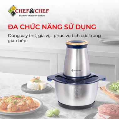 Máy xay thịt đa năng 2L - dao xay 4 lưỡi sắc bén, xay nhanh, giá 215.000₫ 5 Máy xay thịt đa năng 2L - dao xay 4 lưỡi sắc bén, xay nhanh, giá 215.000₫ 5