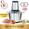 Máy Xay Thịt Đa Năng 2L Inox Cầm Tay 2 Chế Độ 4 Lưỡi Dao Siêu Bền BH 1 Năm - 319k