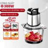 Máy xay thịt đa năng 2L MEGUN 300W 4 lưỡi dao, xay thực phẩm, cá, tỏi, ớt, kèm combo cối thủy tinh – chỉ 81.000 VND 10