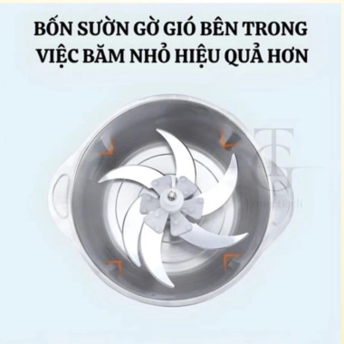 Máy xay thịt đa năng 5L 500W - Lưỡi dao 6 cánh - Bảo hành 12 tháng - Giá chỉ 445.000 VND