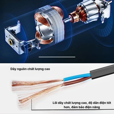 Máy xay thịt đa năng 6 trong 1 SOKANY công suất cao cối Inox cắt lát, đánh trứng, bóc tỏi - giảm 22%