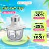 Máy Xay Thịt Đa Năng Bear 2L Cối Thủy Tinh Chống Ồn, Xay Nhuyễn Cá Rau Củ, Dễ Vệ Sinh SB-MA02L