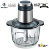 Máy xay thịt đa năng Bear QSJ-C03M1 2L lưỡi dao inox sắc bén, gọn nhẹ, BH 18 tháng - 449.100₫
