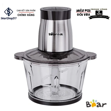 Máy xay thịt đa năng Bear QSJ-C03M1 2L lưỡi dao inox sắc bén, gọn nhẹ, BH 18 tháng - 449.100₫ 10 Máy xay thịt đa năng Bear QSJ-C03M1 2L lưỡi dao inox sắc bén, gọn nhẹ, BH 18 tháng - 449.100₫ 10