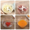 Máy xay thịt đa năng cầm tay, ép tỏi, thái rau nhanh gọn, giảm giá 58.000đ cho bếp 5