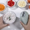 Máy xay thịt đa năng cầm tay, ép tỏi, thái rau nhanh gọn, giảm giá 58.000đ cho bếp 7
