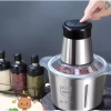 Máy xay thịt đa năng điện - Băm nhuyễn tỏi ớt gừng, ép tỏi hành nhanh tiện lợi 3
