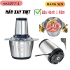 Máy Xay Thịt Đa Năng Inox 2L Cầm Tay 2 Chế Độ 4 Lưỡi Dao Siêu Bền BH 1 Năm 309.000 VND
