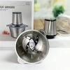 Máy xay thịt đa năng inox 2L, lưỡi dao thép 304,4, say sinh tố rau củ, cá, hoa quả - hàng loại 1, 129k 6