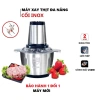 Máy xay thịt đa năng inox 2L, lưỡi dao thép 304,4, say sinh tố rau củ, cá, hoa quả - hàng loại 1, 129k 8