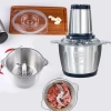 Máy xay thịt đa năng inox 304 2L 200W 4 lưỡi dao xay thịt cá rau sinh tố - 109.000₫ 2
