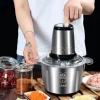 Máy Xay Thịt Đa Năng Inox 304 2L 250W – 4 Lưỡi Dao Xay Thịt Cá, Rau Củ, Sinh Tố – Giá 159.000₫ SMART HOOME 2