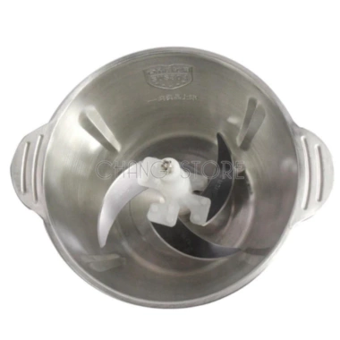 Máy Xay Thịt Đa Năng Inox 304 2L 250W – 4 Lưỡi Dao Xay Thịt Cá, Rau Củ, Sinh Tố – Giá 159.000₫ SMART HOOME