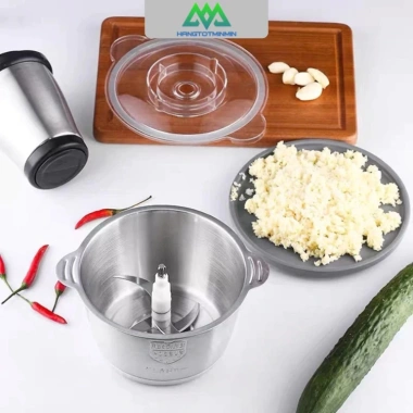 Máy Xay Thịt Đa Năng Inox 304 2L 300W - 4 Lưỡi Kép, Xay Cua, Cá, Rau - Giá ưu đãi 224.952₫ 2