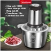Máy Xay Thịt Đa Năng Inox 304 2L 300W - Lưỡi Dao Kép Siêu Sắc, Xay Cá, Cua, Đá, Rau Củ - Giá chỉ 224.952 VND 7