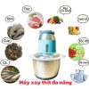 Máy Xay Thịt Đa Năng Inox 304 Không Rỉ - Xoay Khỏe, Nhuyễn Rau Củ, Tỏi Ớt, Tặng Dao Thay Thế 3