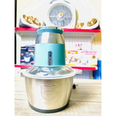 Máy Xay Thịt Đa Năng Inox 304 Không Rỉ - Xoay Khỏe, Nhuyễn Rau Củ, Tỏi Ớt, Tặng Dao Thay Thế 9