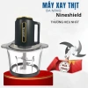 Máy Xay Thịt Đa Năng Inox 304 Không Rỉ - Xoay Khỏe, Nhuyễn Rau Củ, Tỏi Ớt, Tặng Dao Thay Thế 10