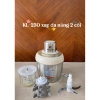 Máy xay thịt đa năng Kailer KL230 cối inox 304 với đánh ruốc - Giá 480.000đ 6