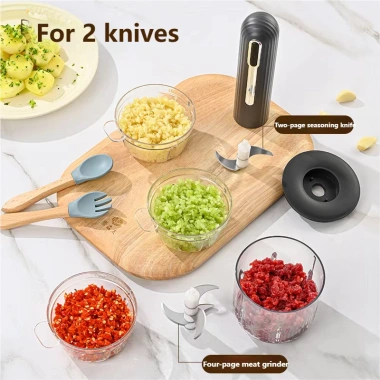 Máy xay thịt đa năng không dây MODONG - Xay thực phẩm, ăn dặm, tỏi, giá chỉ 190.000đ 6 Máy xay thịt đa năng không dây MODONG - Xay thực phẩm, ăn dặm, tỏi, giá chỉ 190.000đ 6