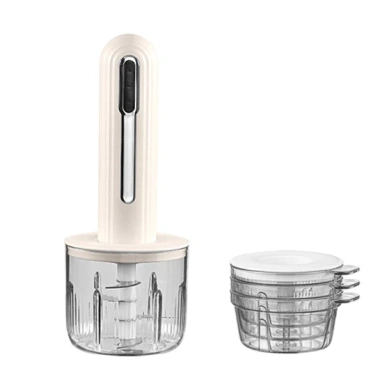 Máy xay thịt đa năng không dây MODONG - Xay thực phẩm, ăn dặm, tỏi, giá chỉ 190.000đ