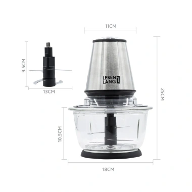 Máy xay thịt đa năng LEBENLANG LBUF1.920 400W thủy tinh 1.200ml bảo hành 2 năm giá ưu đãi 881.820 VND 8 Máy xay thịt đa năng LEBENLANG LBUF1.920 400W thủy tinh 1.200ml bảo hành 2 năm giá ưu đãi 881.820 VND 8