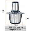 Máy Xay Thịt Đa Năng MISUMA Inox - Công Suất Mạnh, Giá Ưu Đãi 165k 2