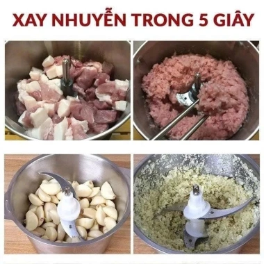 Máy Xay Thịt Đa Năng MISUMA Inox - Công Suất Mạnh, Giá Ưu Đãi 165k