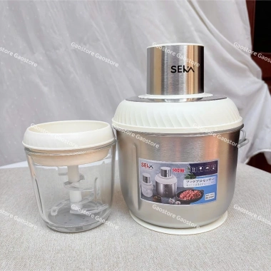 Máy Xay Thịt Đa Năng SEKA Nhật Bản 500W, 2 Cối Thuỷ Tinh - BH 12 Tháng, Giá 367.500₫ 6
