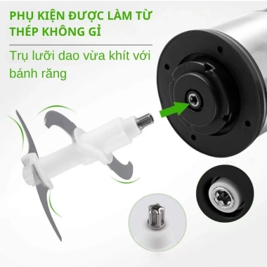 Máy xay thịt đa năng SOKANY 4L - Xay nhuyễn, dung lượng lớn, giá ưu đãi 584k 4