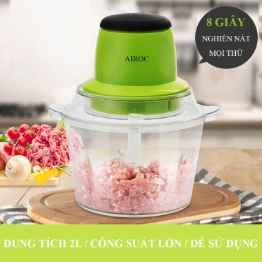 Máy xay thịt đa năng – Xay thực phẩm, hoa quả, sinh tố, tiện dụng, bảo hành 12 tháng