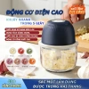 Máy xay thịt điện 5 giây, xay tỏi ớt, dung tích 350ml, sạc USB tiện lợi cho bếp