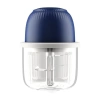 Máy xay thịt điện 5 giây, xay tỏi ớt, dung tích 350ml, sạc USB tiện lợi cho bếp 9