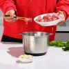 Máy Xay Thịt Điện HOUCHU 3L Thép Không Gỉ Đa Năng, Mini Hạng Nặng, Kích Thước Nhỏ Dùng Ngoài Trời - Giá chỉ 352.440₫ 3