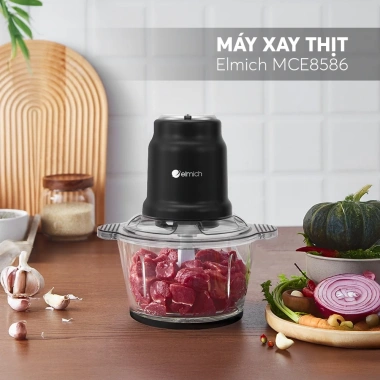 Máy Xay Thịt Elmich MCE8.586 2L Chính Hãng - Lưỡi Dao Sắc Bén, 2 Tốc Độ, Giá 748.000₫