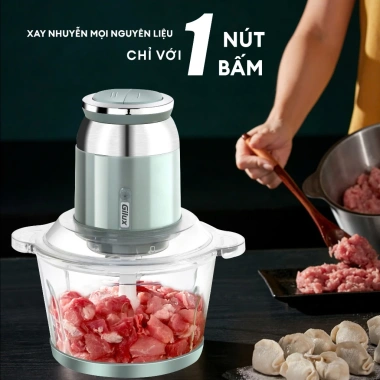 Máy xay thịt Gilux 2 lít kèm trục làm rượu, bảo hành 12 tháng, giá 599.000₫ 9 Máy xay thịt Gilux 2 lít kèm trục làm rượu, bảo hành 12 tháng, giá 599.000₫ 9