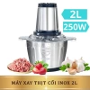 Máy Xay Thịt INOX 304 2L 250W 4 Lưỡi Dao Xay Thịt Cá Rau Củ Sinh Tố 60.000VND