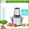 Máy Xay Thịt INOX 304 2L 250W 4 Lưỡi Dao Xay Thịt Cá Rau Củ Sinh Tố 60.000VND 3