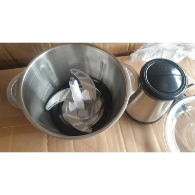 Máy Xay Thịt INOX 304 2L 250W 4 Lưỡi Dao Xay Thịt Cá Rau Củ Sinh Tố 60.000VND 6